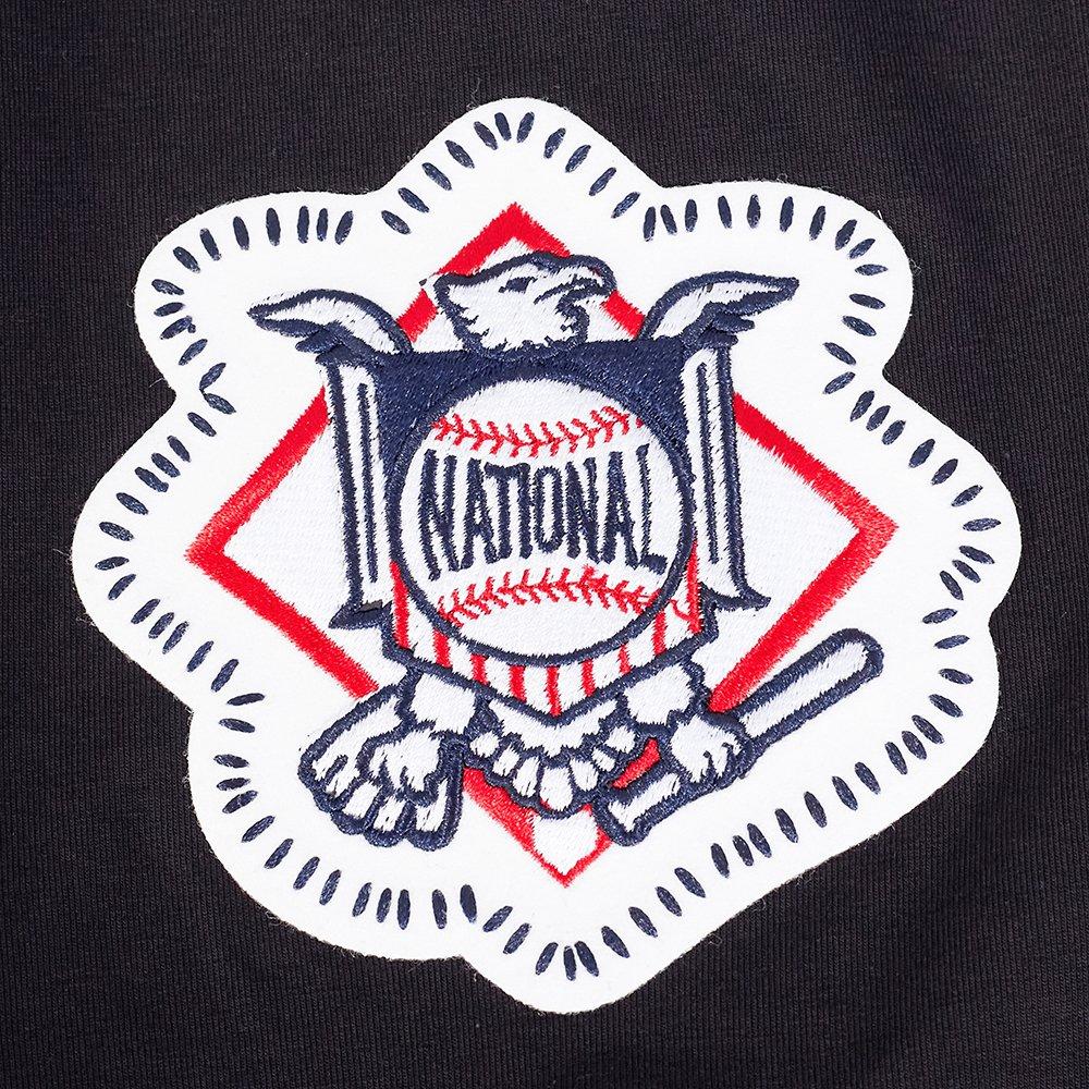 Pro Standard Men's Atlanta Braves 2025 Pick Stitch Short Sleeve Tee-Black - BLACK Thumbnail View 6