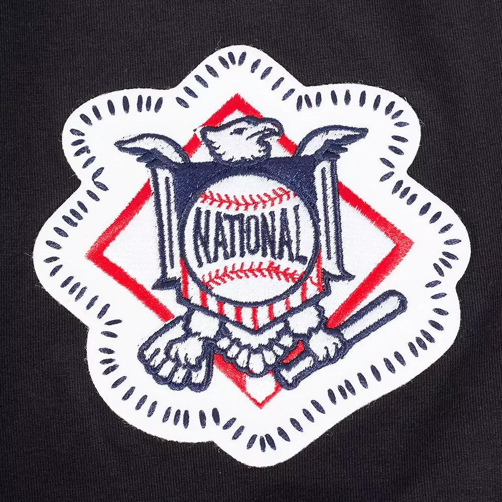 Pro Standard Men's Atlanta Braves 2025 Pick Stitch Short Sleeve Tee-Black - BLACK