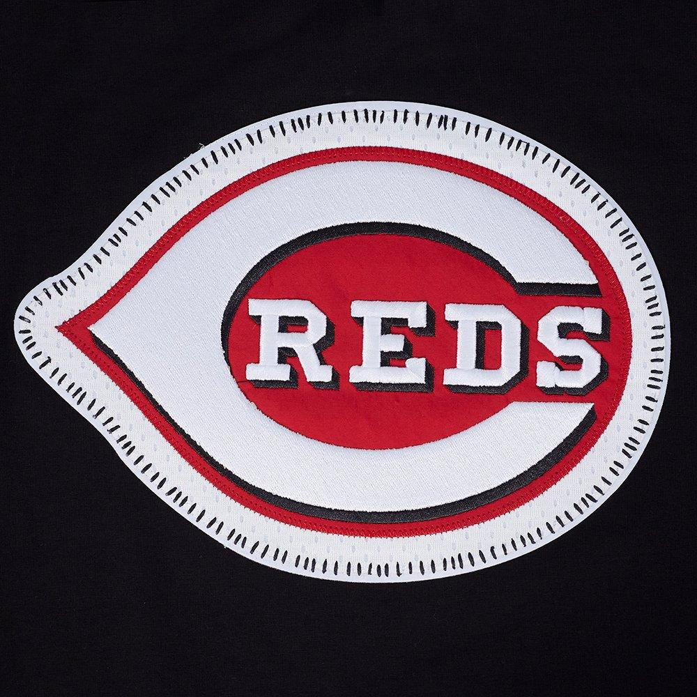 Pro Standard Men's Cincinnati Reds 2025 Pick Stitch Short Sleeve Tee-Black - BLACK Thumbnail View 5