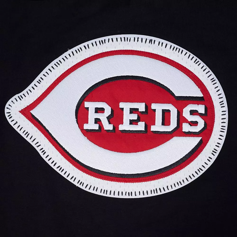 Pro Standard Men's Cincinnati Reds 2025 Pick Stitch Short Sleeve Tee-Black - BLACK