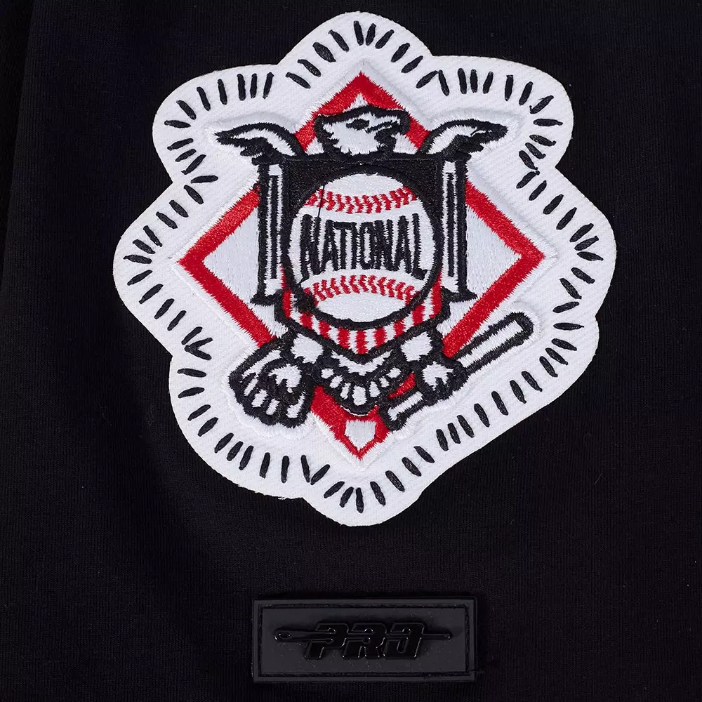 Pro Standard Men's Cincinnati Reds 2025 Pick Stitch Short Sleeve Tee-Black - BLACK