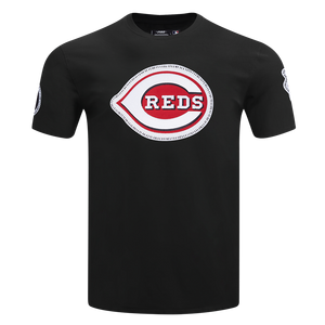 Pro Standard Men's Cincinnati Reds 2025 Pick Stitch Short Sleeve Tee-Black