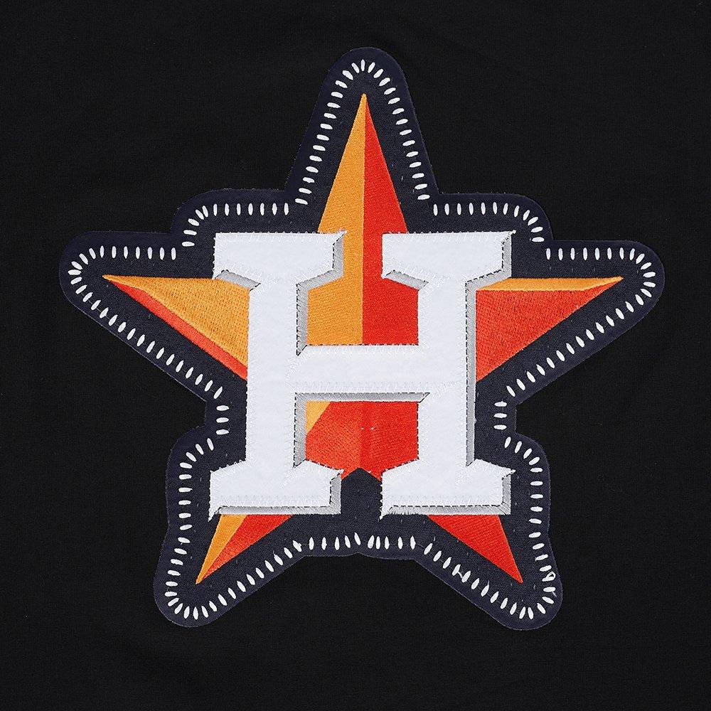 Pro Standard Men's Houston Astros 2025 Pick Stitch Short Sleeve Tee-Black - BLACK Thumbnail View 8