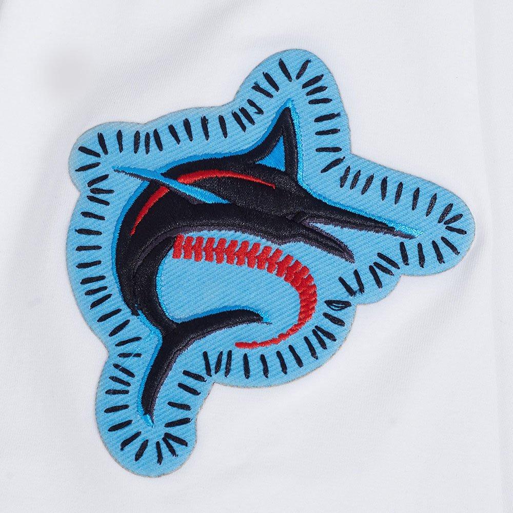 Pro Standard Men's Miami Marlins 2025 Pick Stitch Short Sleeve Tee-White - WHITE Thumbnail View 5
