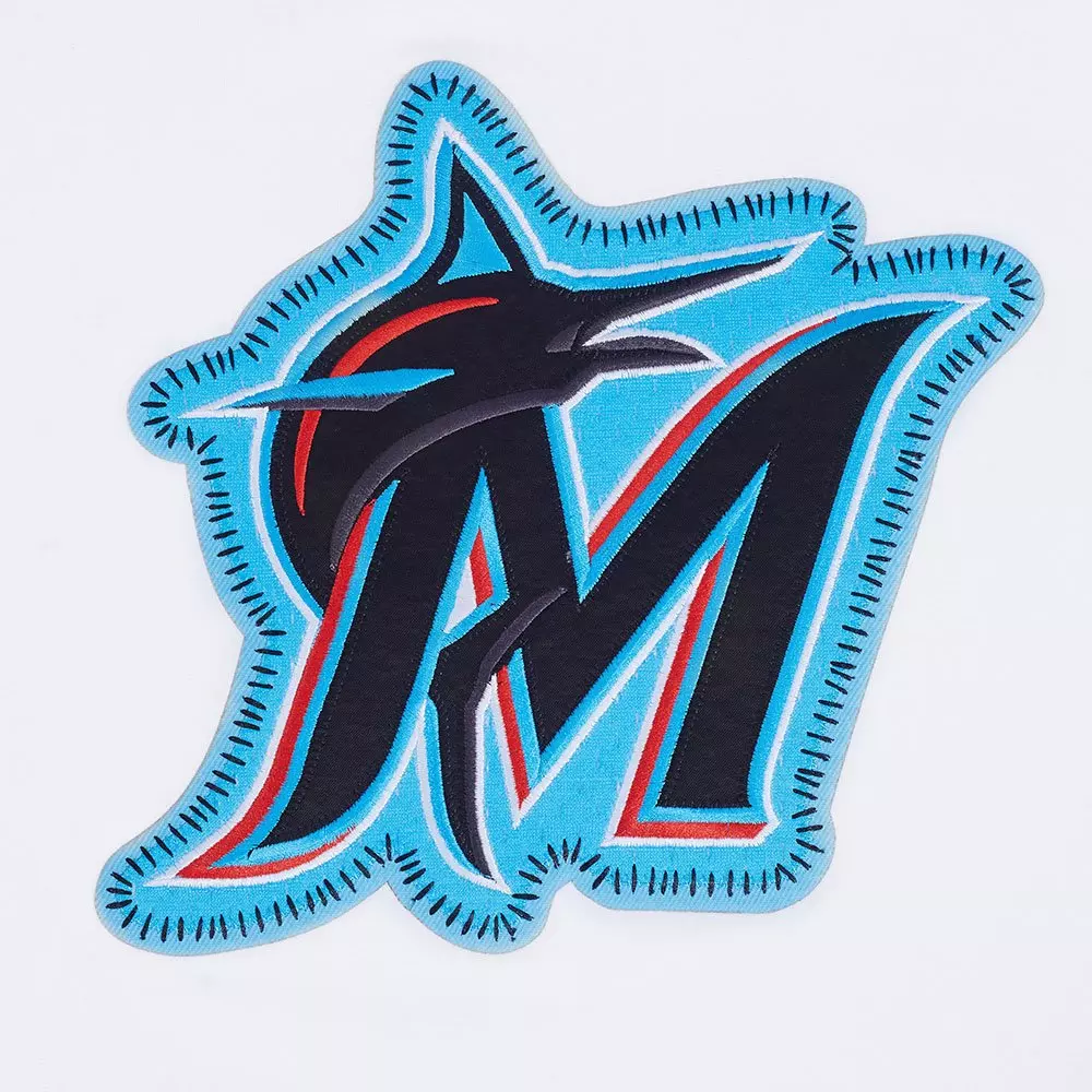 Pro Standard Men's Miami Marlins 2025 Pick Stitch Short Sleeve Tee-White - WHITE