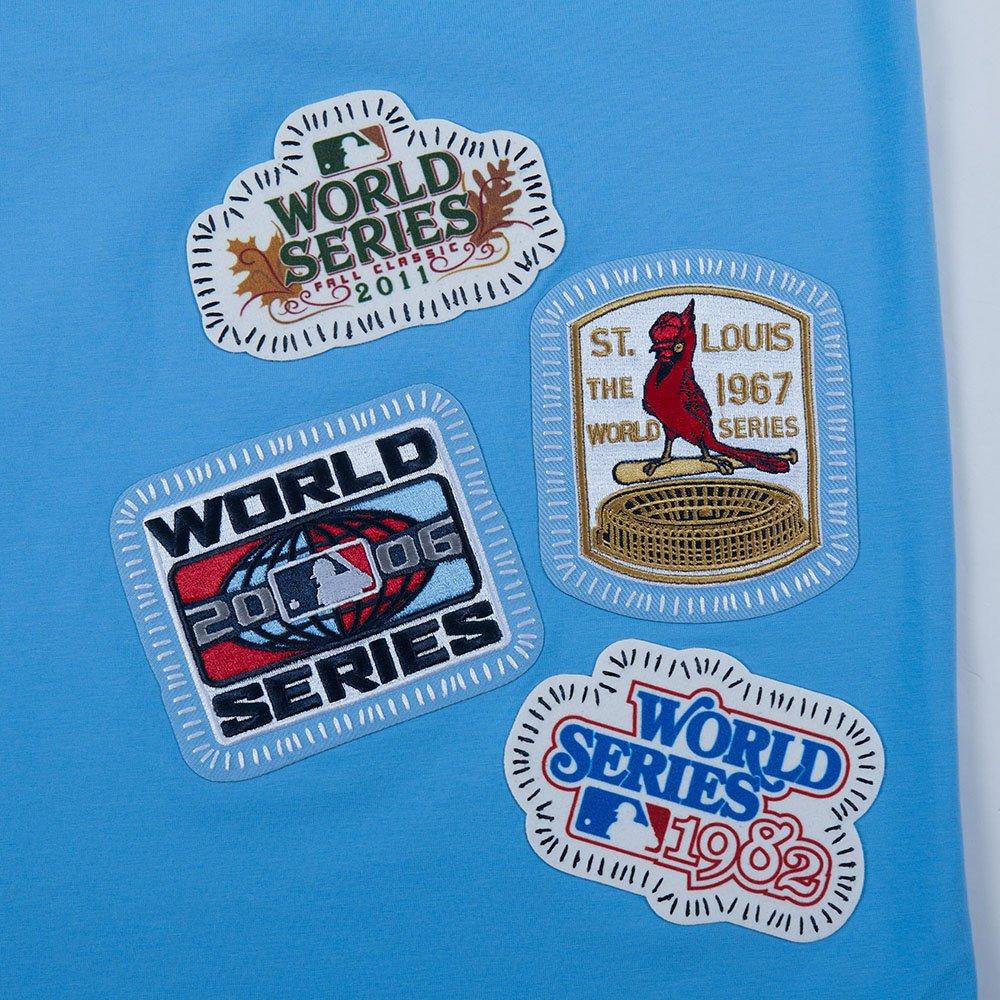 Pro Standard Men's St. Louis Cardinals 2025 Pick Stitch Short Sleeve Tee-Blue - BLUE Thumbnail View 6