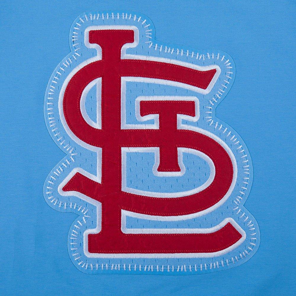 Pro Standard Men's St. Louis Cardinals 2025 Pick Stitch Short Sleeve Tee-Blue - BLUE Thumbnail View 7