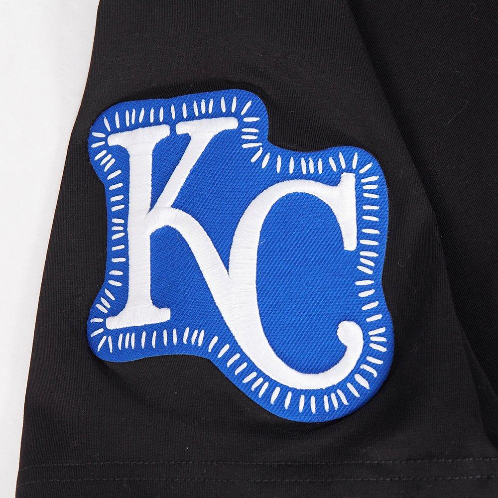 Pro Standard Kansas City Royals 2025 Pick Stitch Short Sleeve Tee-Black - BLACK Thumbnail View 7