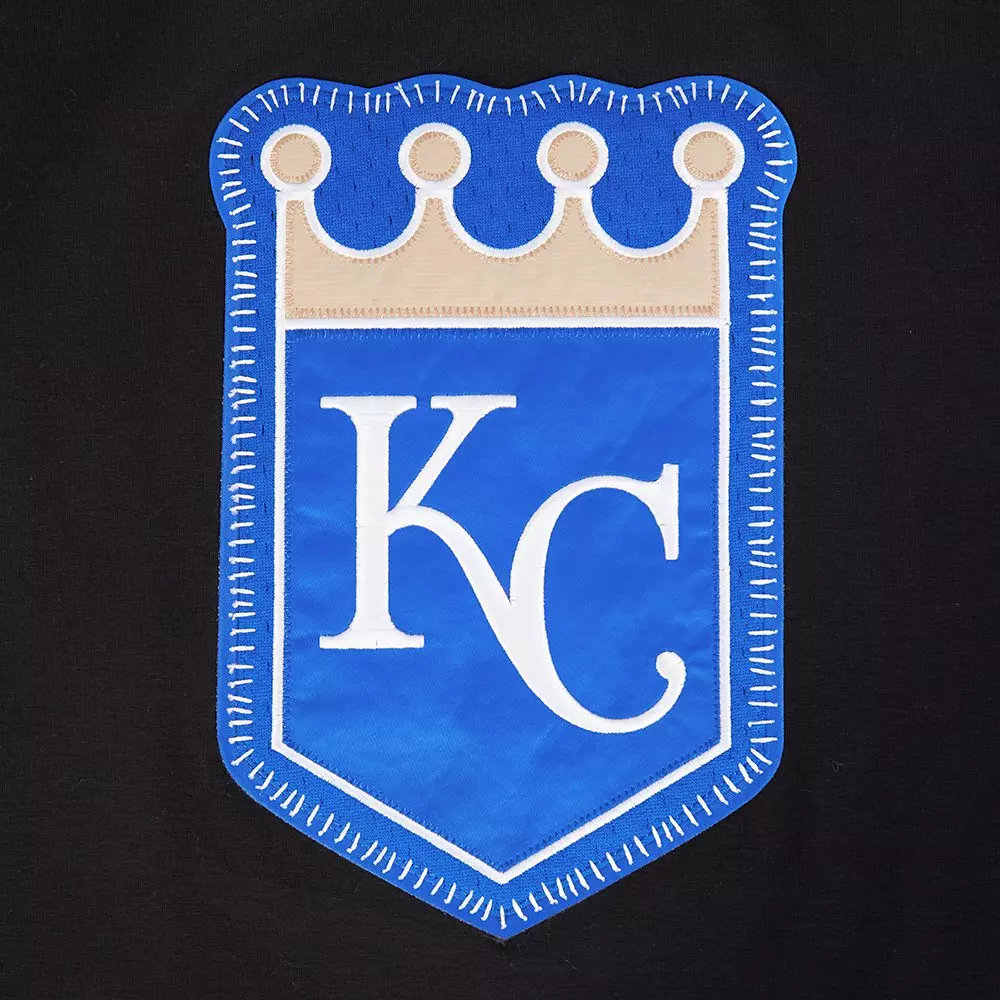 Pro Standard Kansas City Royals 2025 Pick Stitch Short Sleeve Tee-Black - BLACK