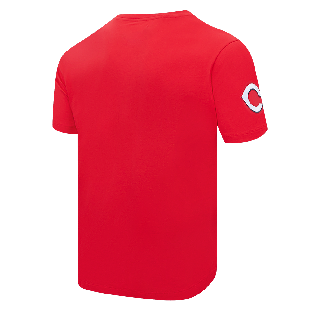 Pro Standard Men's Cincinnati Reds Old English Tee-Red - RED Thumbnail View 4