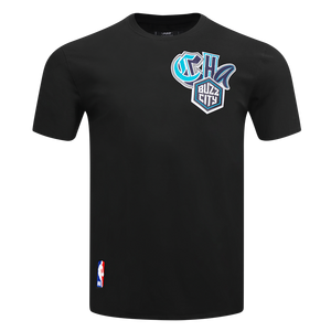 Pro Standard Men's Charlotte Hornets 2025 Ransom Short Sleeve Tee-Black