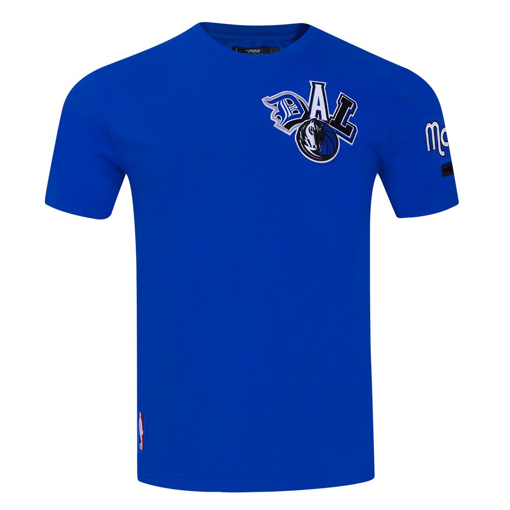 Pro Standard Men's Dallas Mavericks 2025 Ransom Short Sleeve Tee-Blue - BLUE Thumbnail View 1