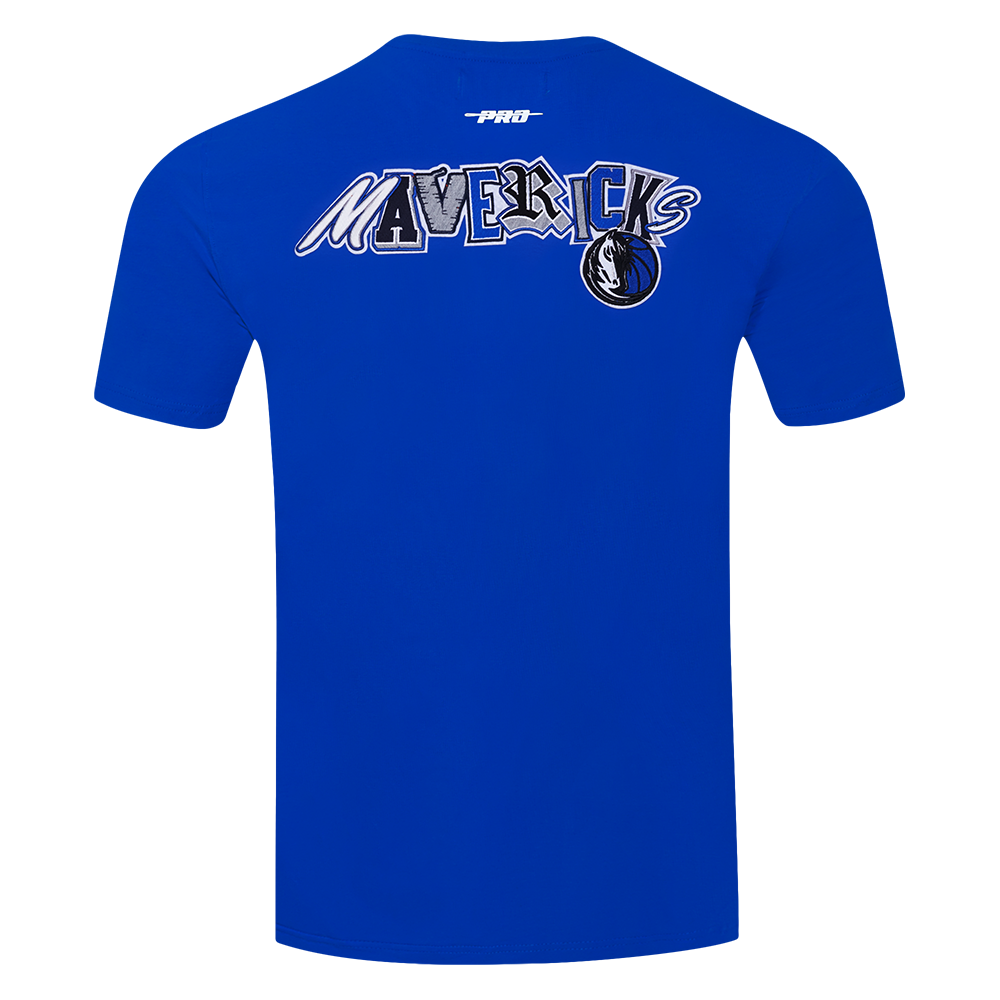 Pro Standard Men's Dallas Mavericks 2025 Ransom Short Sleeve Tee-Blue - BLUE Thumbnail View 2