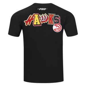 Pro Standard Men's Atlanta Hawks 2025 Ransom Short Sleeve Tee-Black