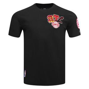 Pro Standard Men's Atlanta Hawks 2025 Ransom Short Sleeve Tee-Black