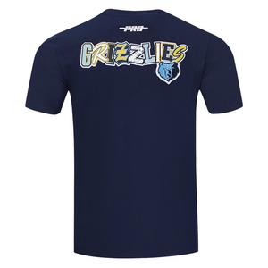 Pro Standard Men's Memphis Grizzlies 2025 Ransom Short Sleeve Tee-Navy