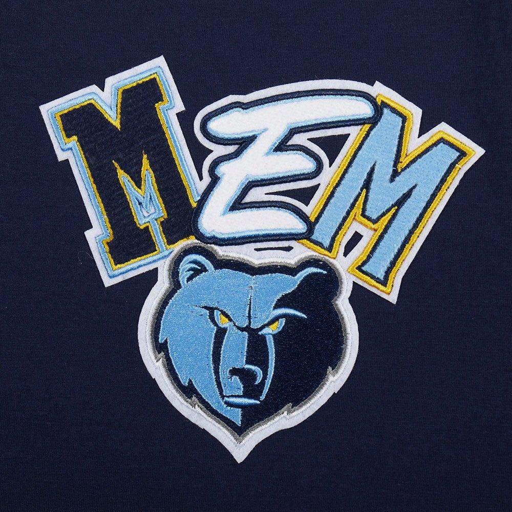 Pro Standard Men's Memphis Grizzlies 2025 Ransom Short Sleeve Tee-Navy - NAVY Thumbnail View 7