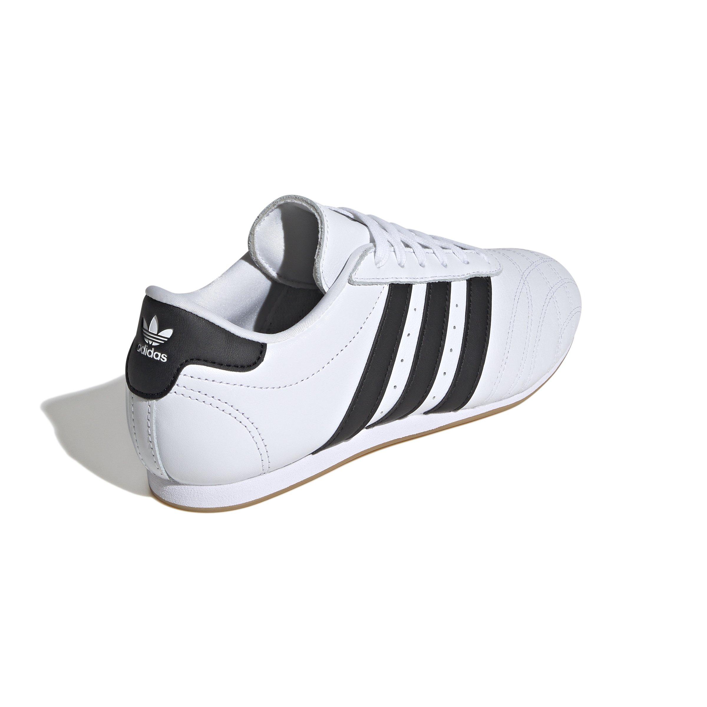 adidas Originals Lopro Taekwondo "Ftwr White/Core Black" Women's Shoe - WHITE/BLACK Thumbnail View 6
