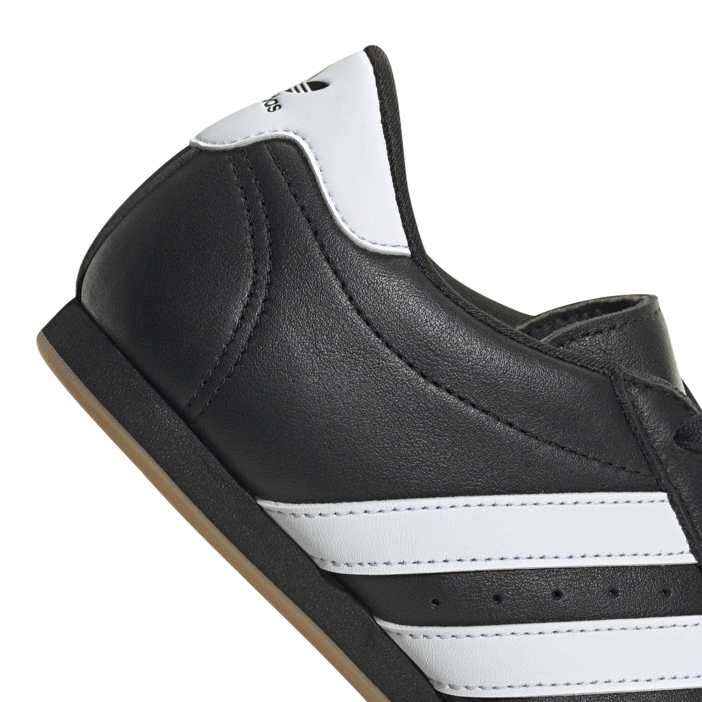 adidas Originals Lopro Taewkwondo "Core Black/Ftwr White" Women's Shoe - BLACK/WHITE Thumbnail View 8