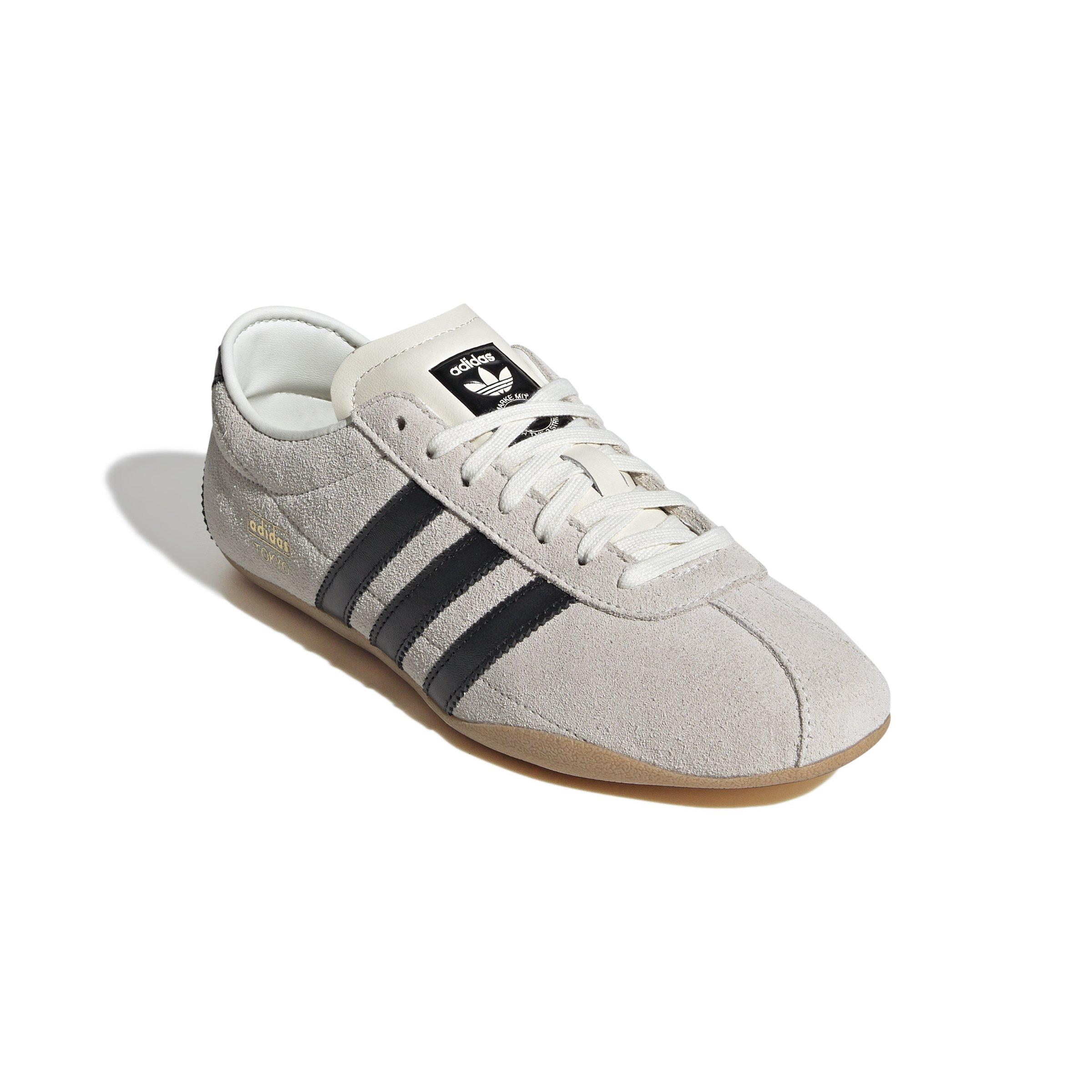 adidas Originals Tokyo "Off White/Core Black/Gold Metallic" Women's Shoe - WHITE/BLACK Thumbnail View 3