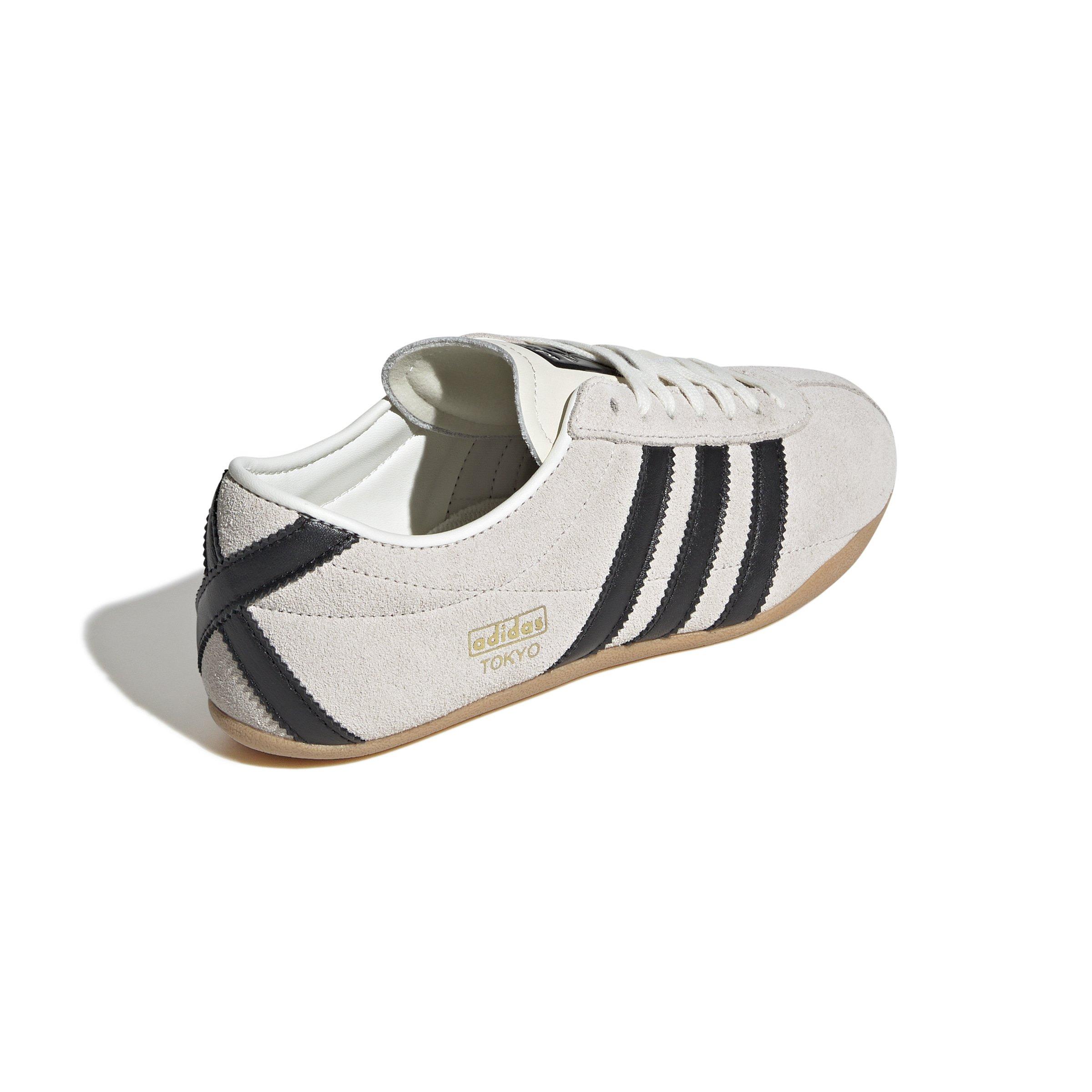 adidas Originals Tokyo "Off White/Core Black/Gold Metallic" Women's Shoe - WHITE/BLACK Thumbnail View 4