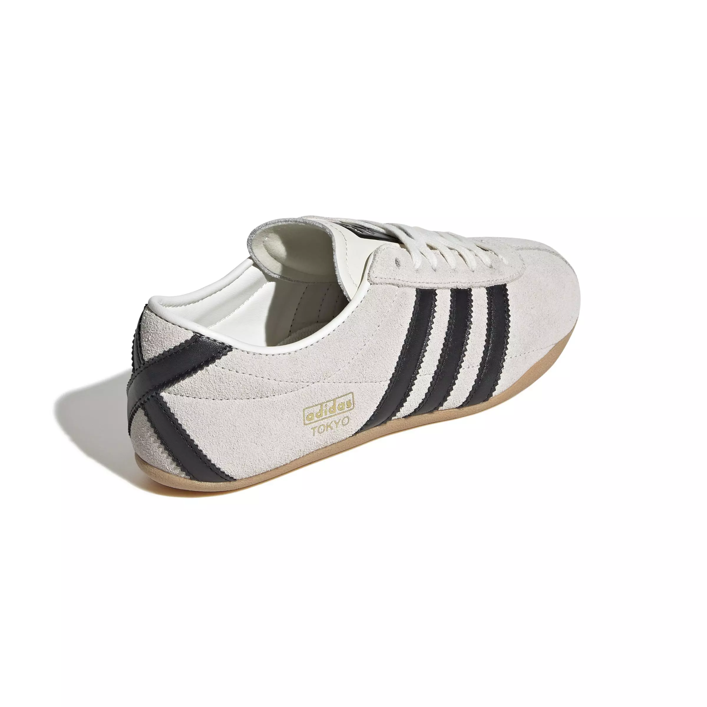 adidas Originals Tokyo "Off White/Core Black/Gold Metallic" Women's Shoe - WHITE/BLACK