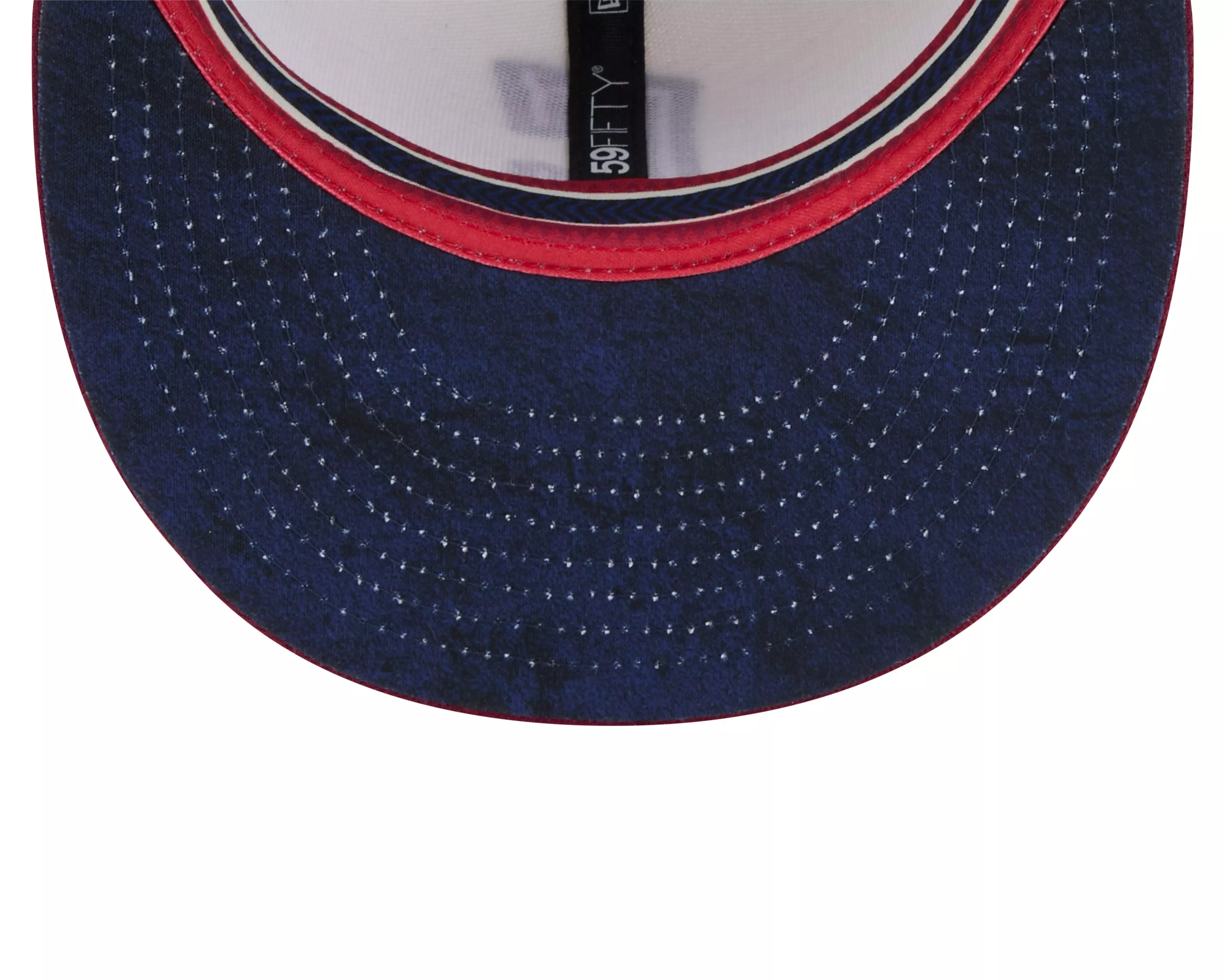 New Era Cleveland Guardians 59FIFTY City Connect Fitted Cap-Cream/Red