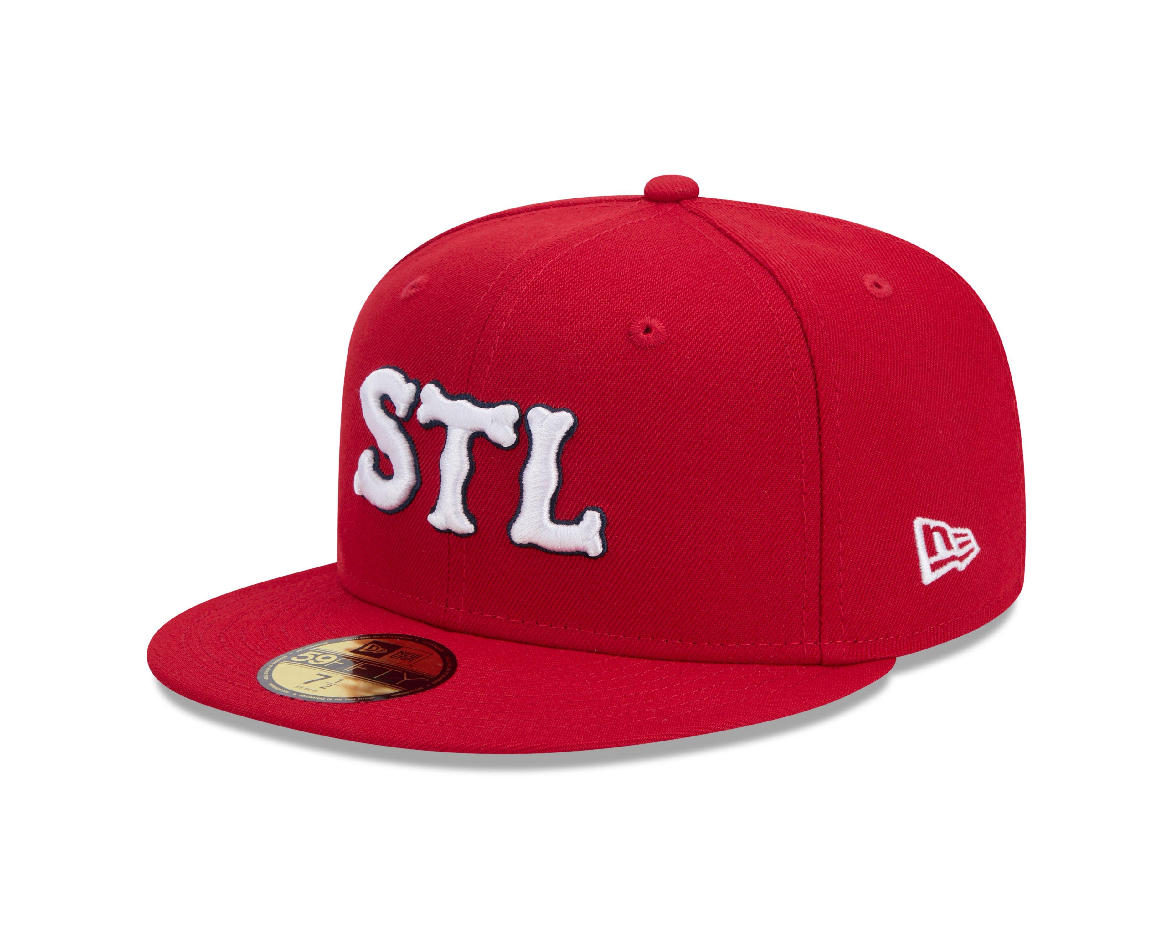 New Era St. Louis Cardinals 59FIFTY City Connect Fitted Cap - Red - RED Thumbnail View 1