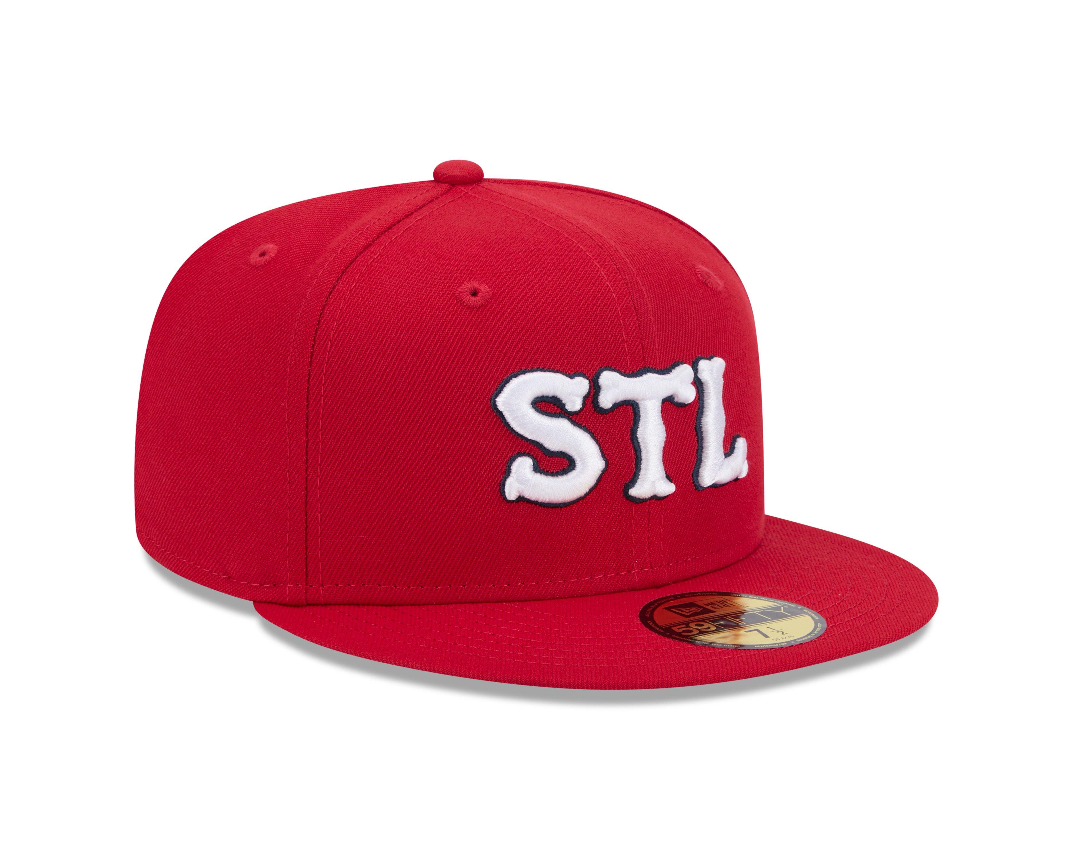 New Era St. Louis Cardinals 59FIFTY City Connect Fitted Cap-Red