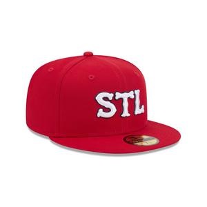 New Era St. Louis Cardinals 59FIFTY City Connect Fitted Cap-Red