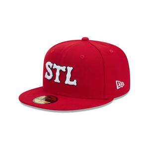 New Era St. Louis Cardinals 59FIFTY City Connect Fitted Cap-Red