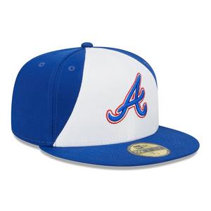 New Era Atlanta Braves 59FIFTY City Connect Fitted Cap-Blue/White