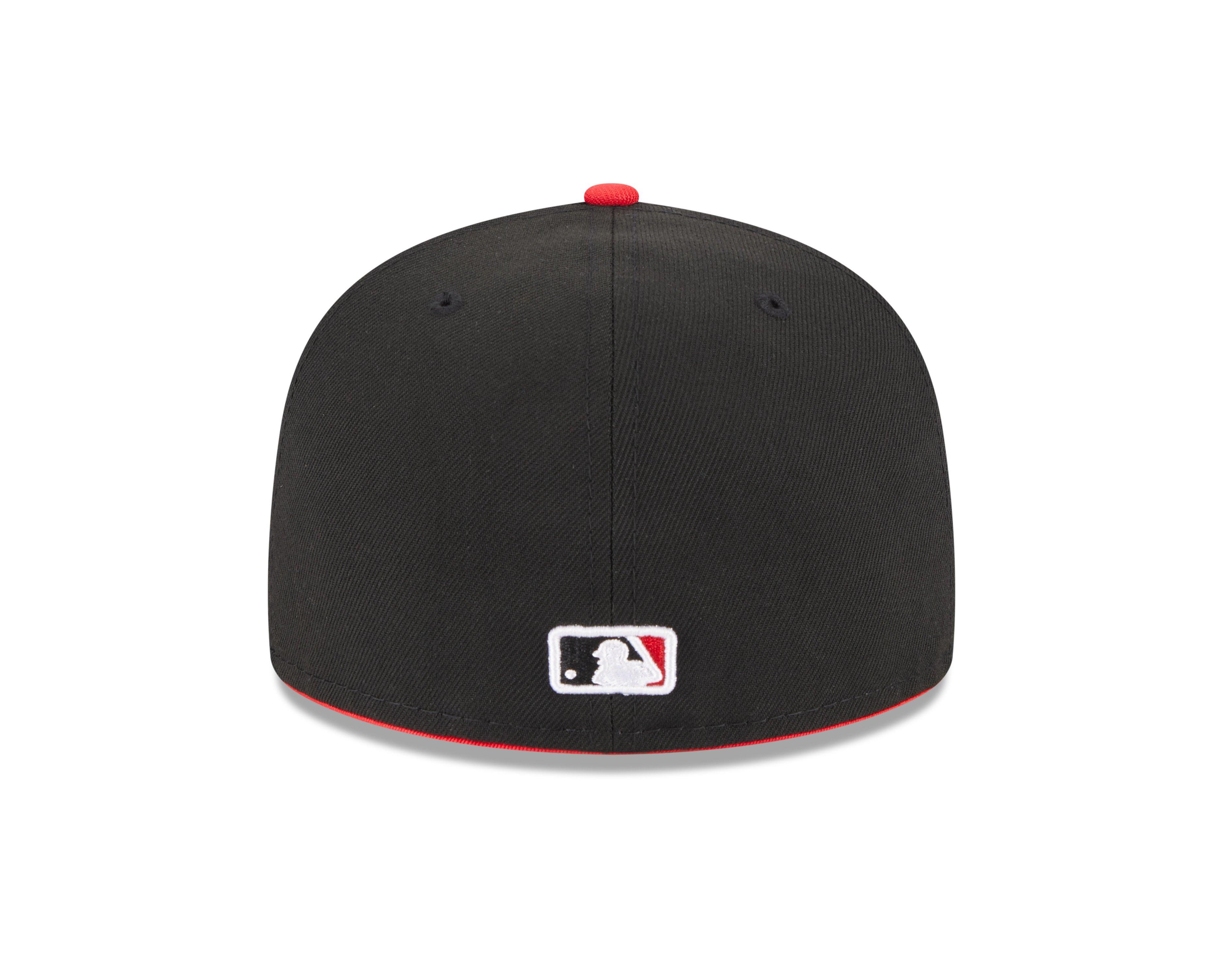 New Era Cincinnati Reds 59FIFTY City Connect Fitted Cap - Black - BLACK Thumbnail View 3