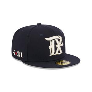 New Era Texas Rangers 59FIFTY City Connect Fitted Cap-Navy