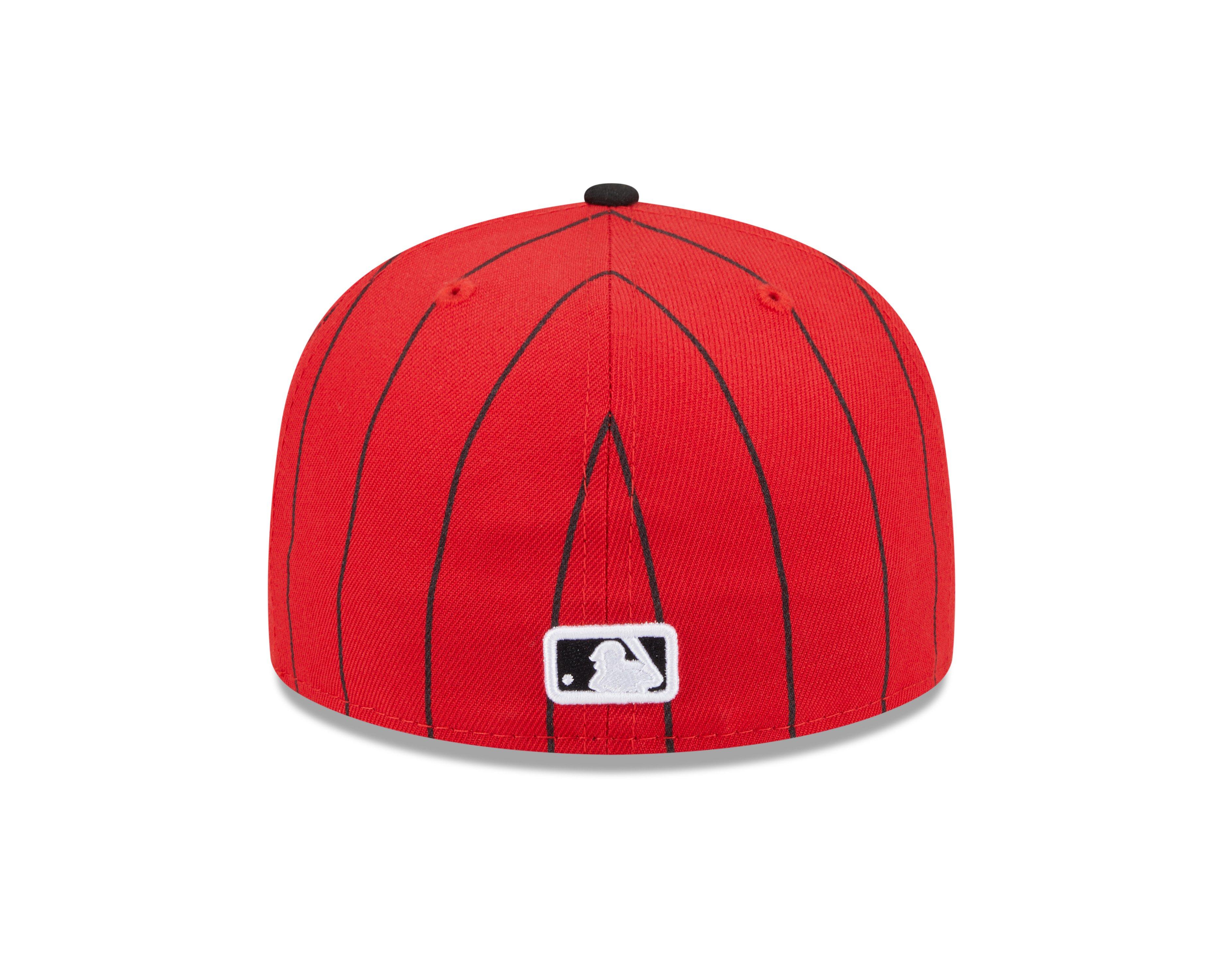 New Era Chicago White Sox 59FIFTY 2025 City Connect Fitted Cap - Red - BLACK Thumbnail View 6