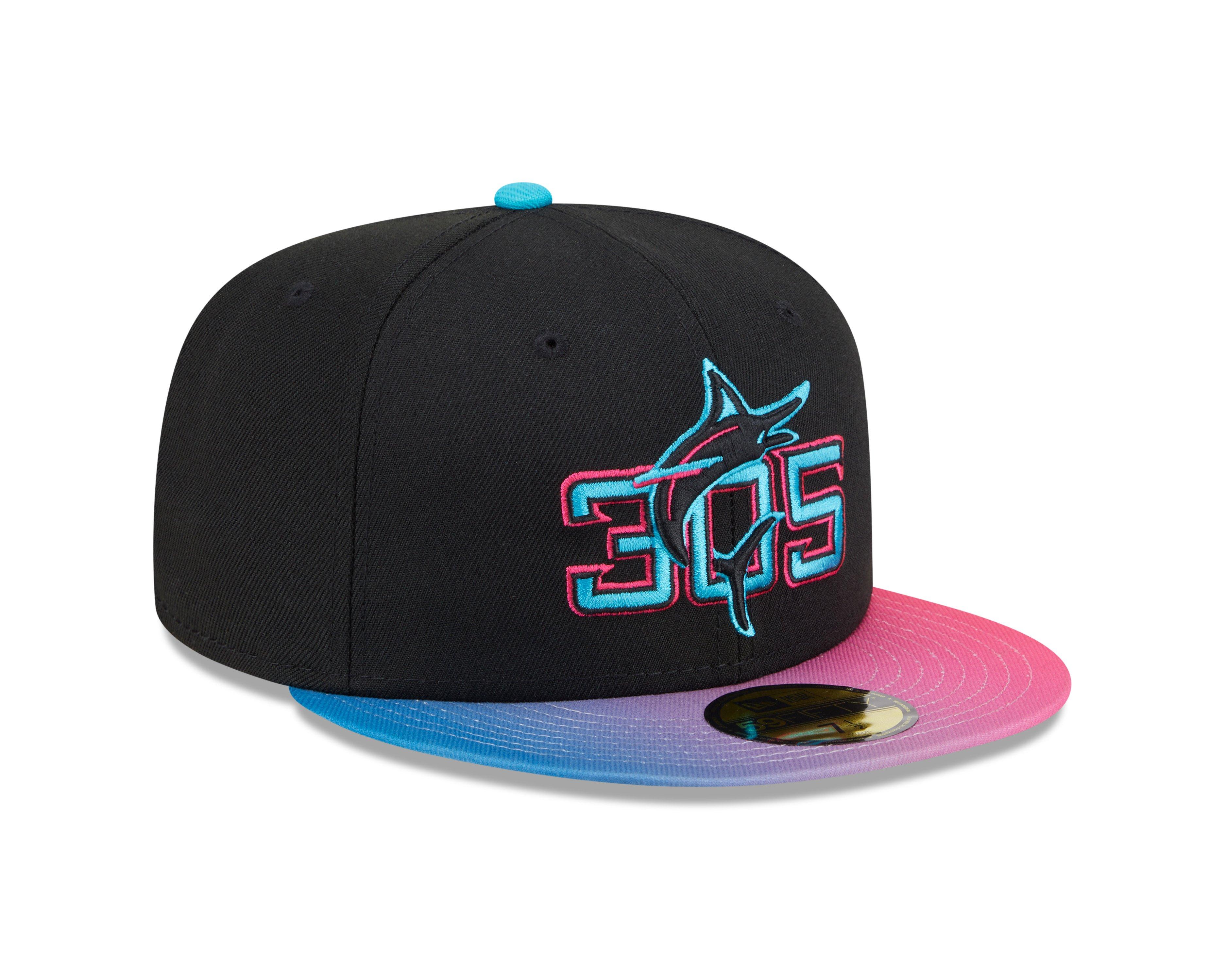 New Era Miami Marlins 59FIFTY 2025 City Connect Fitted Cap-Black