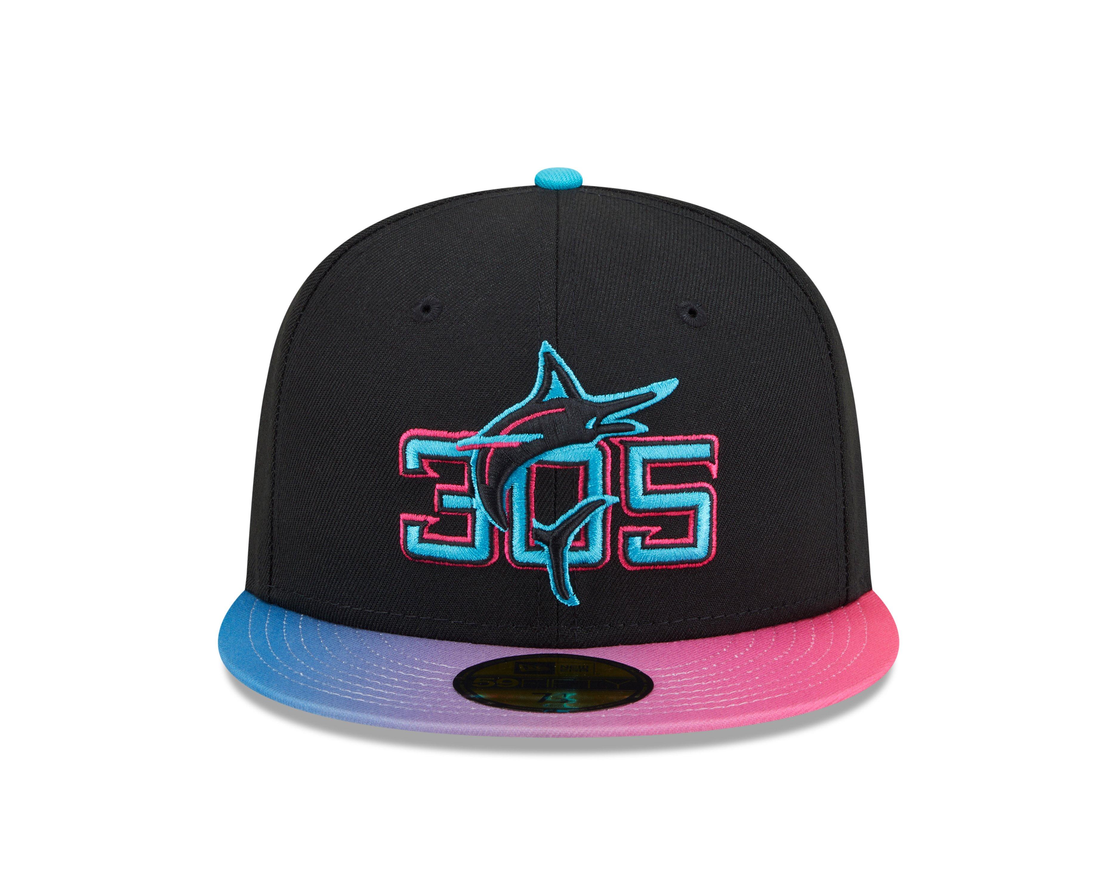 New Era Miami Marlins 59FIFTY 2025 City Connect Fitted Cap-Black