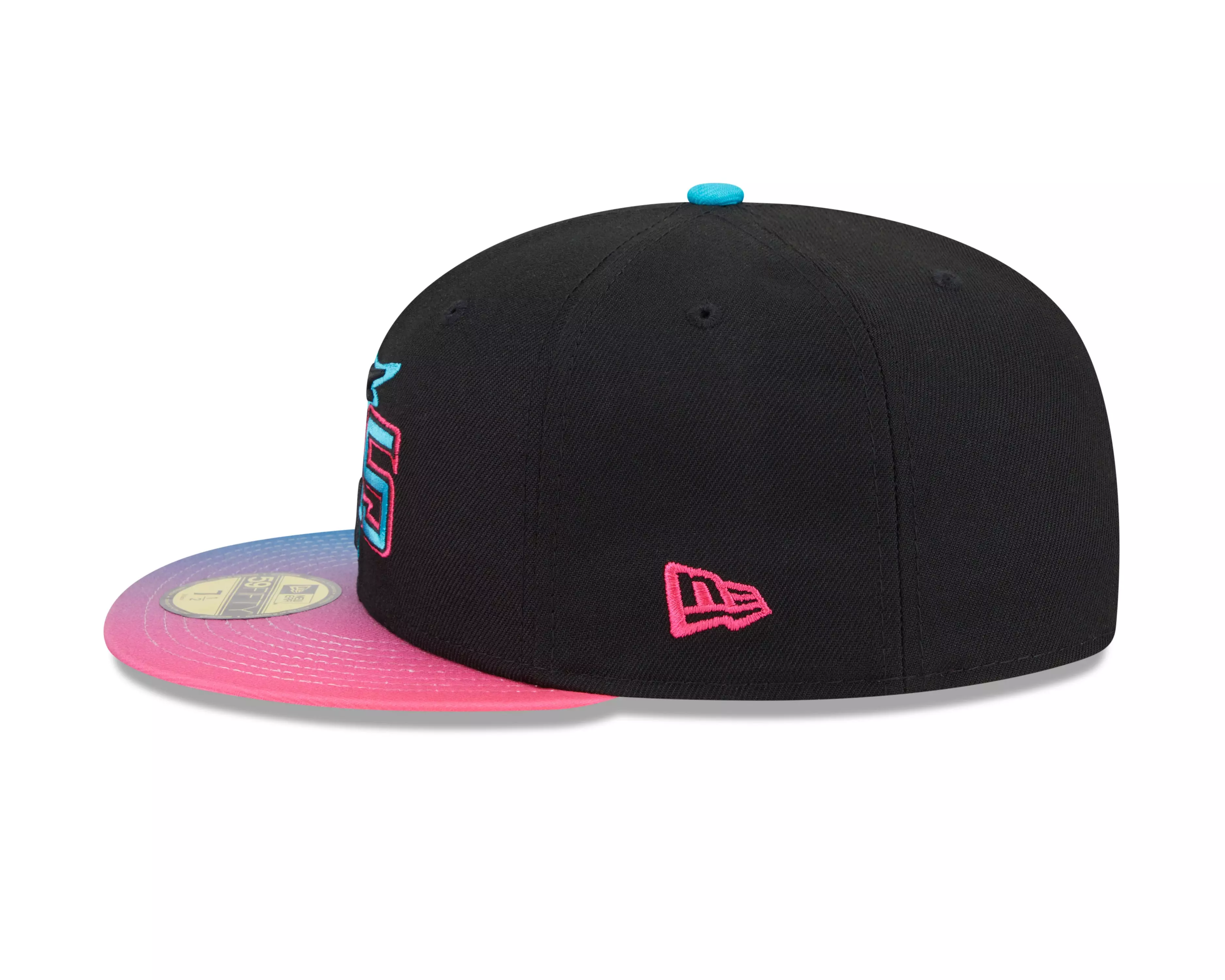 New Era Miami Marlins 59FIFTY 2025 City Connect Fitted Cap-Black - BLACK