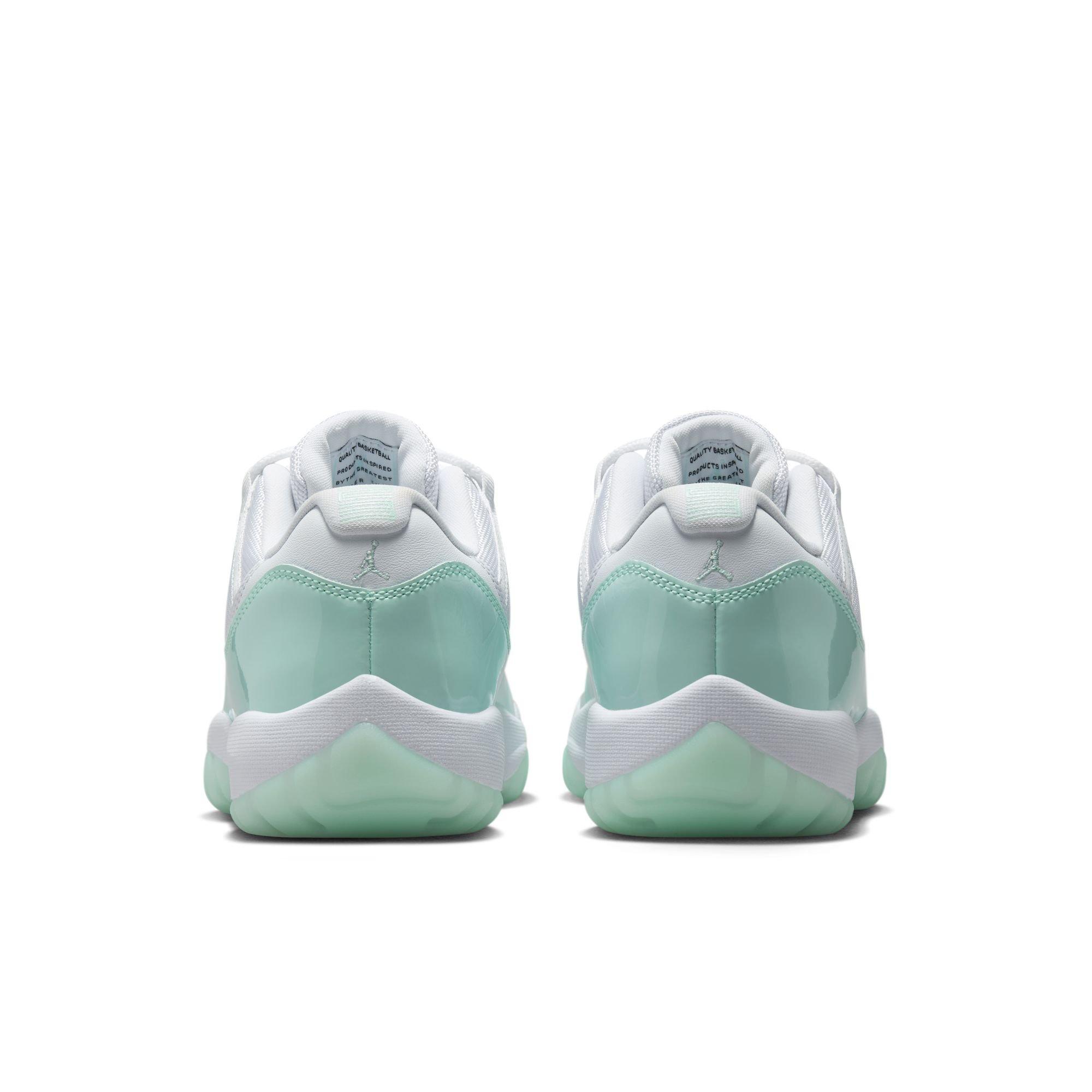 Jordan 11 Retro Low &ldquo;Igloo&rdquo; Women's Shoe - WHITE/IGLOO Thumbnail View 8