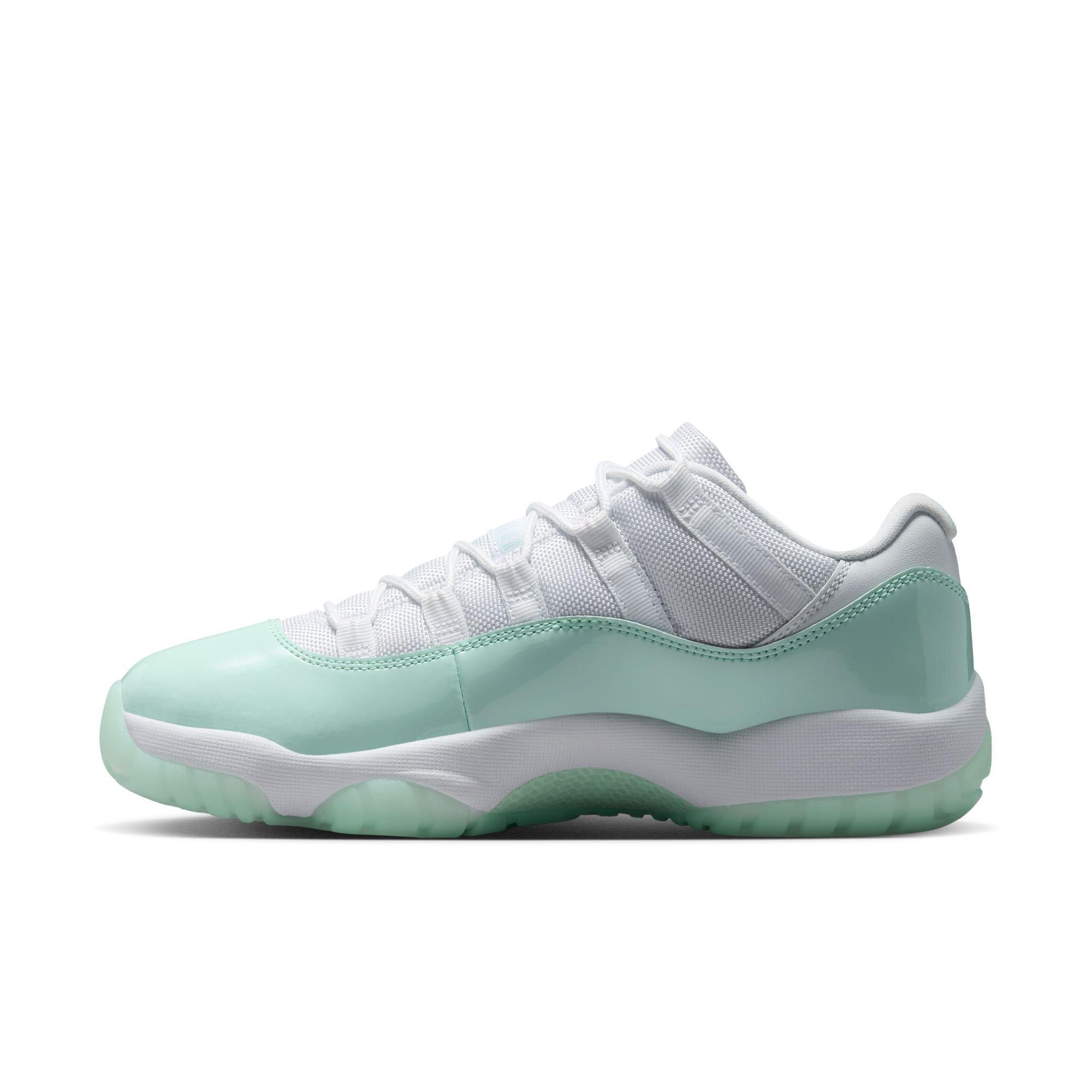 Jordan 11 Retro Low &ldquo;Igloo&rdquo; Women's Shoe - WHITE/IGLOO Thumbnail View 7