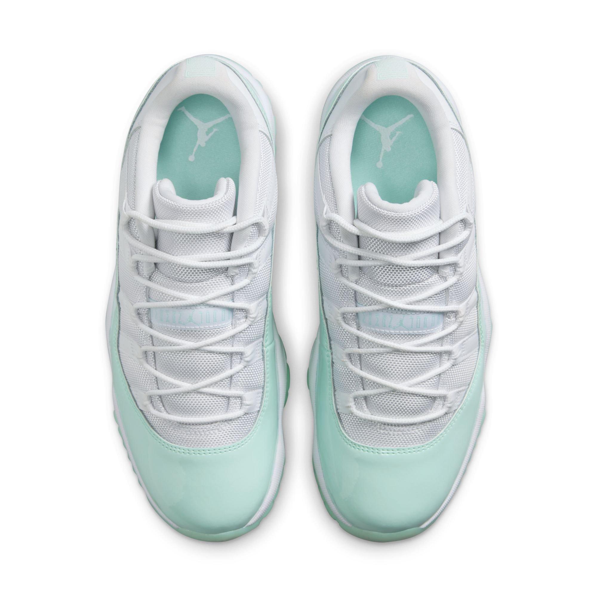 Jordan 11 Retro Low &ldquo;Igloo&rdquo; Women's Shoe - WHITE/IGLOO Thumbnail View 9
