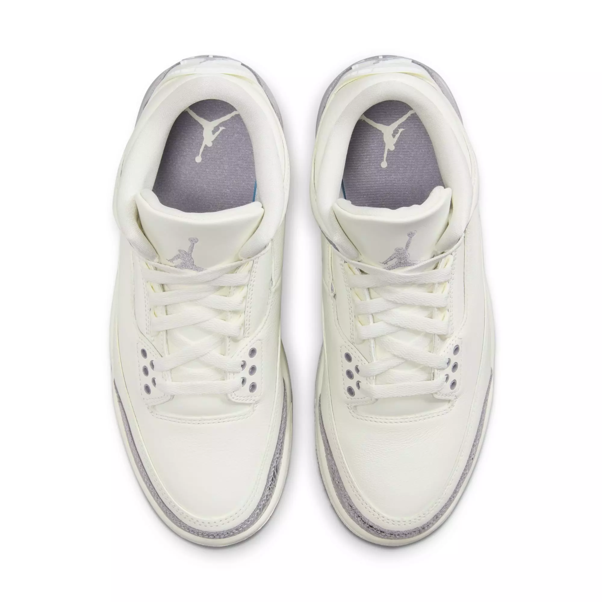 Jordan 3 Retro "Cement Grey" Women's Shoe - SAIL/CEMENT GREY/METALLIC SILVER