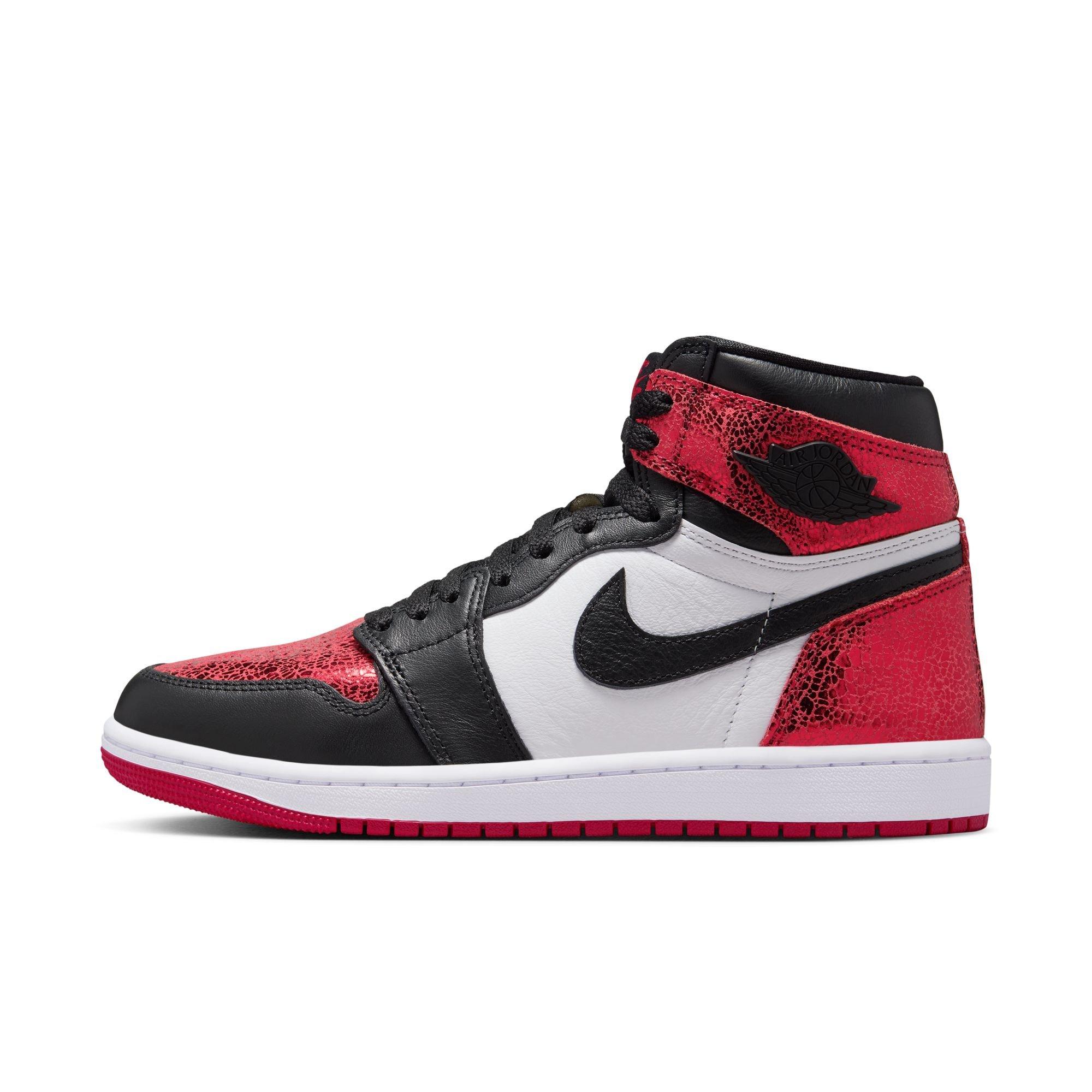 Jordan 1 Retro High OG "Varsity Red" Women's Shoe - VARSITY RED/BLACK/WHITE Thumbnail View 8