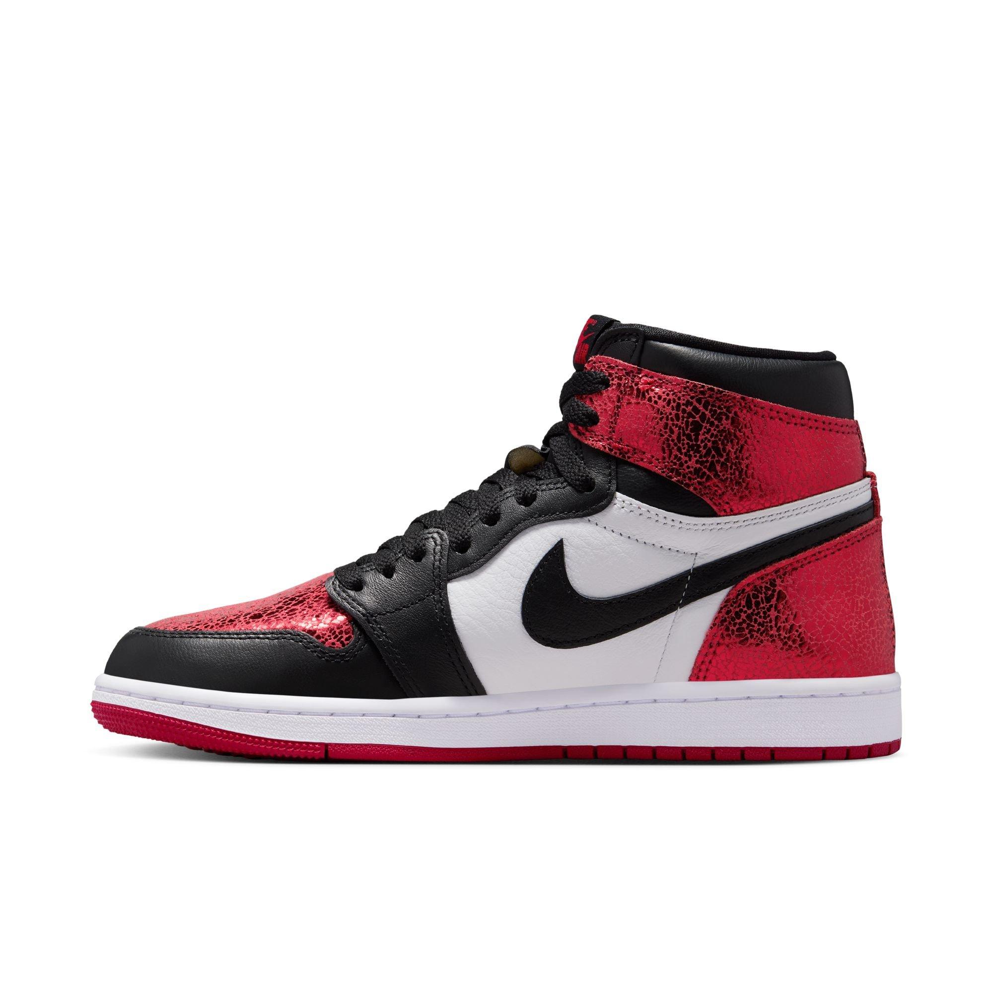 Jordan 1 Retro High OG "Varsity Red" Women's Shoe - VARSITY RED/BLACK/WHITE Thumbnail View 9