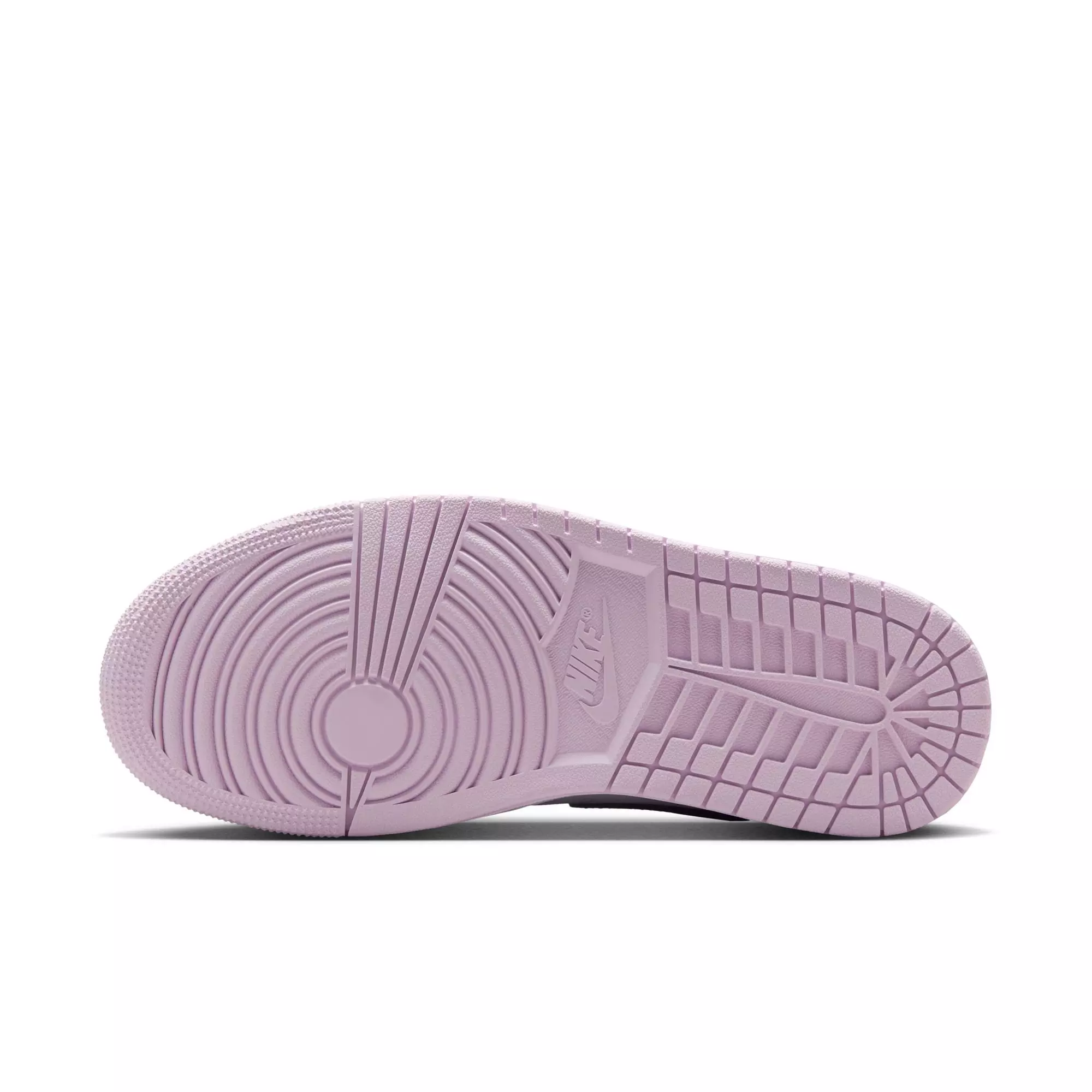 Jordan 1 Mid "Indigo Haze/Doll/White" Women's Shoe - WHITE/LT PURPLE