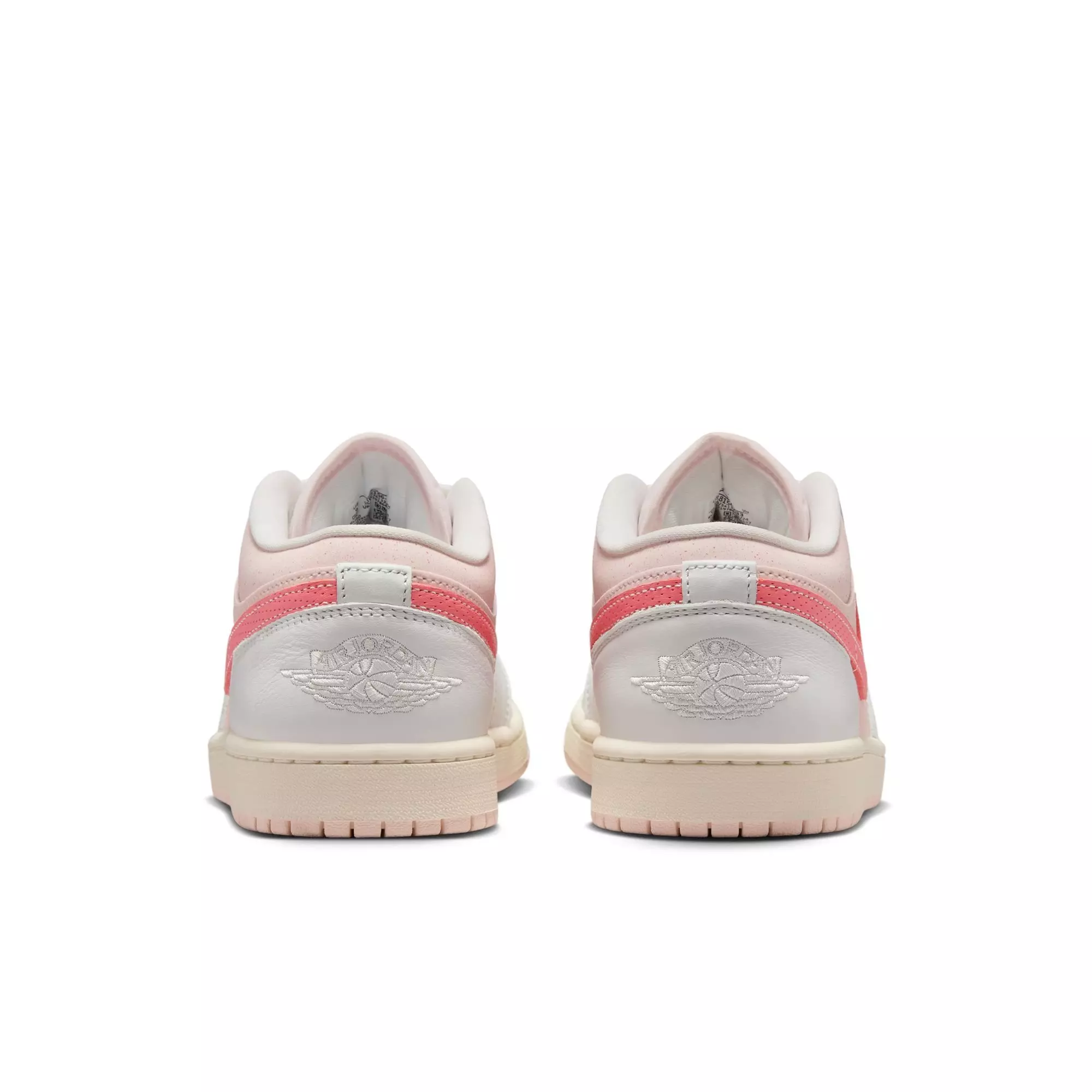 Jordan 1 Low SE "Summit White/Magic Ember/Light Soft Pink" Women's Shoe - ORANGE/OFF-WHITE