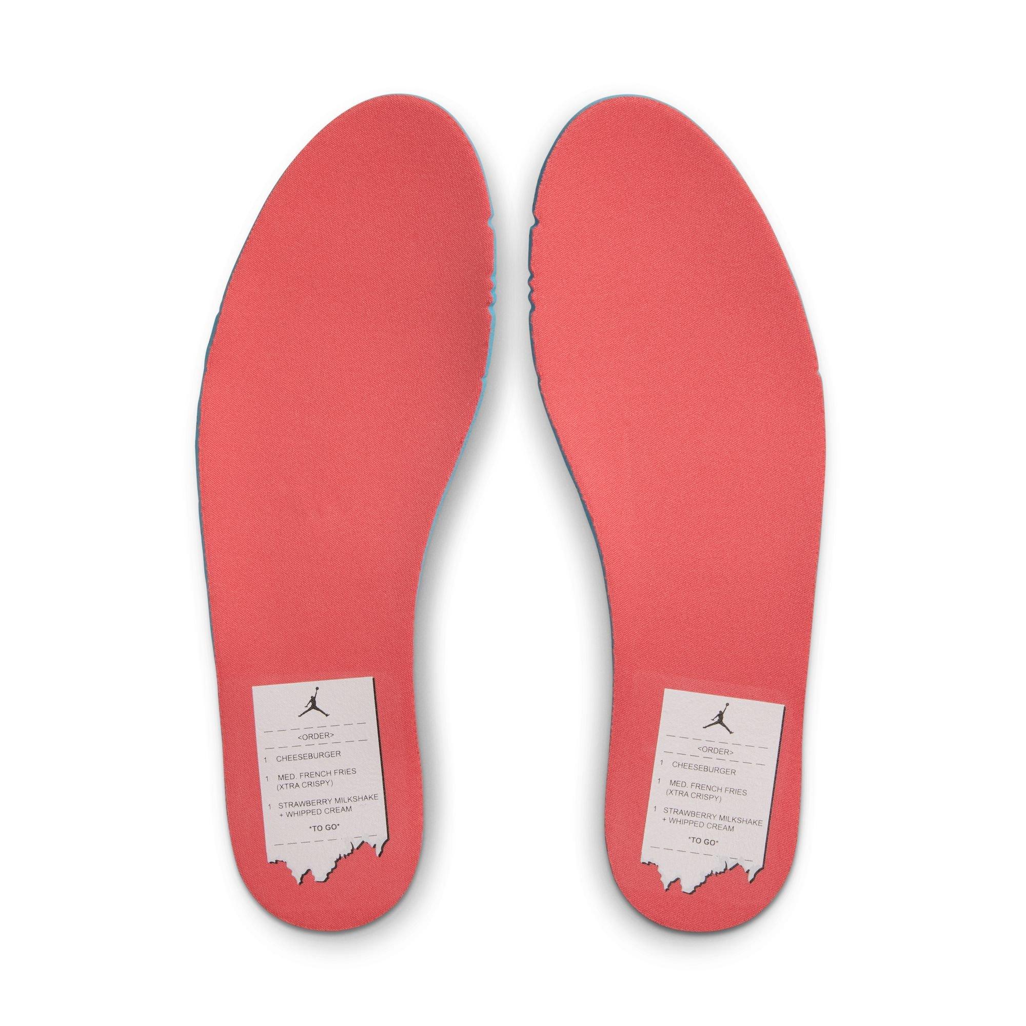 Jordan 1 Low SE "Summit White/Magic Ember/Light Soft Pink" Women's Shoe - ORANGE/OFF-WHITE Thumbnail View 11