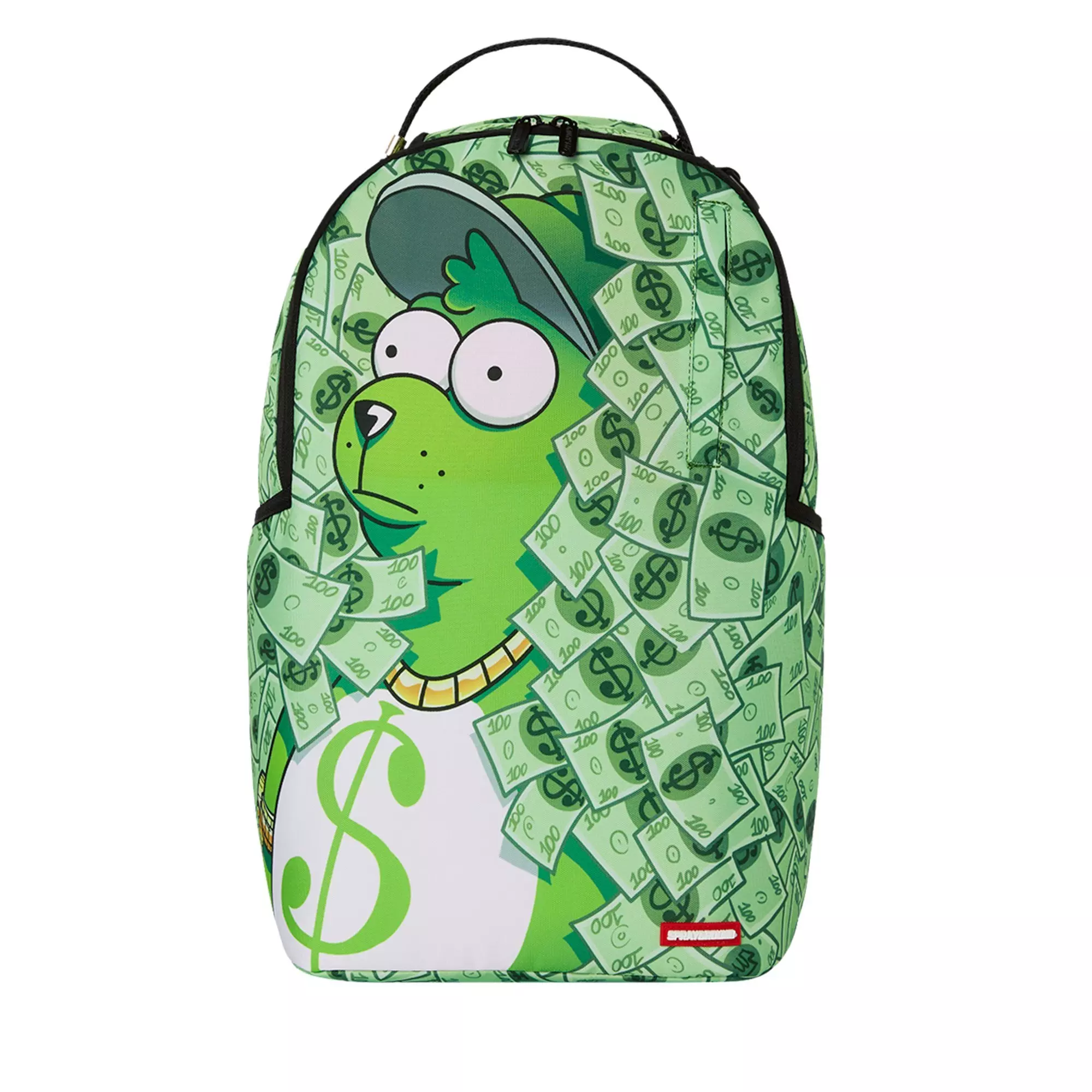 Sprayground Money Bear Backpack - GREEN