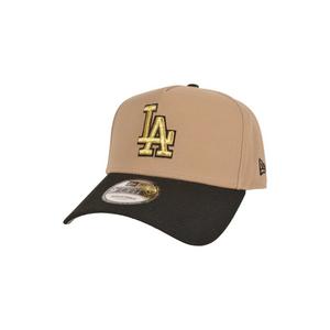 New Era Los Angeles Dodgers 9FORTY Snapback Hat-Camel/Black