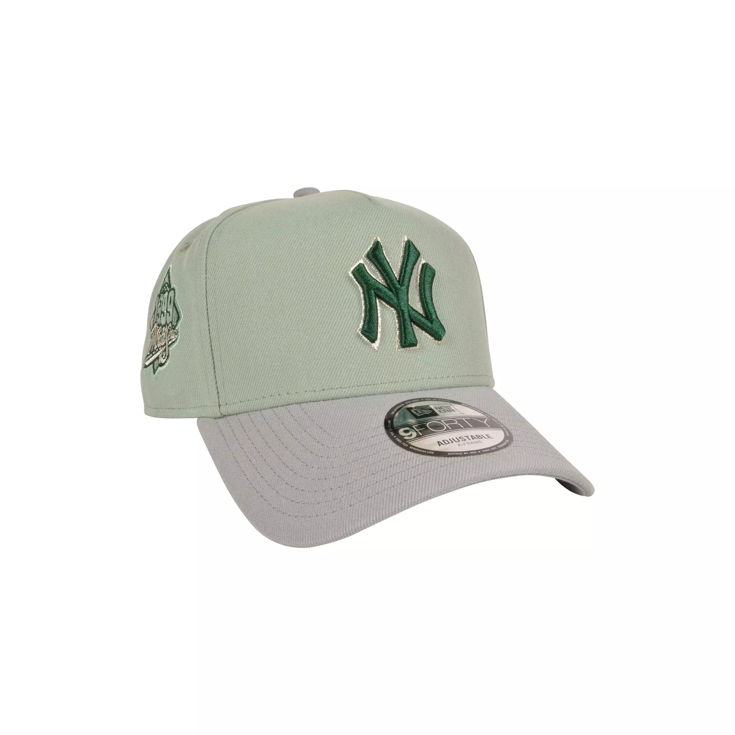 New Era New York Yankees 9FORTY Snapback Hat-Green/Grey - GREEN/GREY